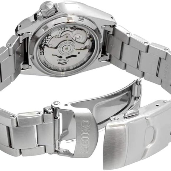 NEW Seiko 5 Sports SRPE57 Automatic Mechanical Black Dial Stainless Steel Watch - Picture 5 of 7